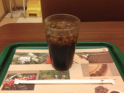 モスバーガー　コーラ