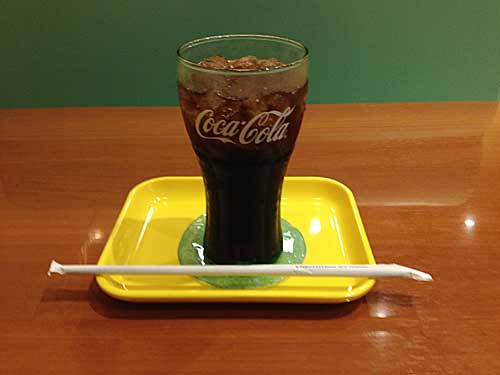 フレッシュネスバーガー　コーラ