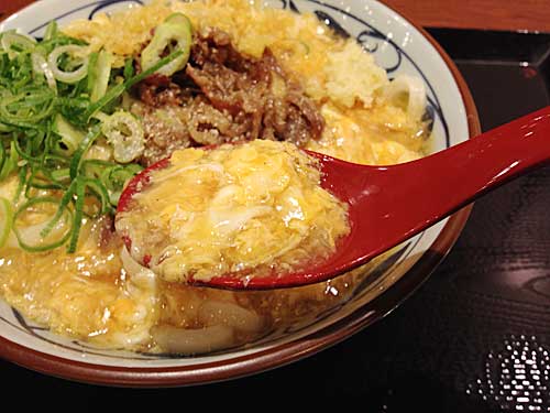 肉たまあんかけのおつゆ