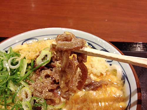 肉たまあんかけの牛しぐれ肉