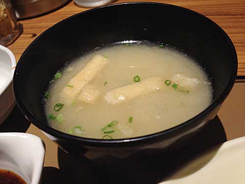 やよい軒　みそ汁