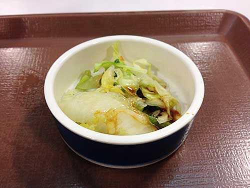 すき家　おしんこ