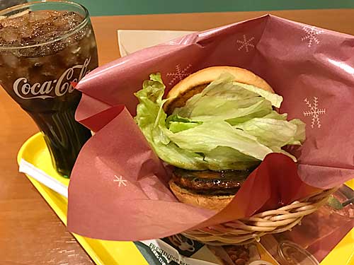 フレッシュネスバーガー　テリヤキバーガー　アップ