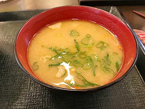 なか卯　とん汁