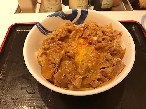 牛めし　化粧後