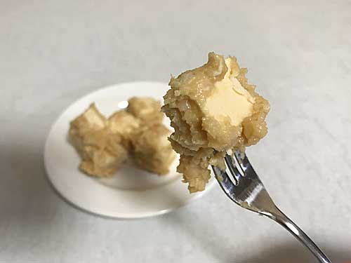 クリームチーズの味噌漬けの実食