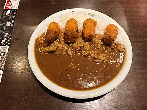 CoCo壱番屋　カキフライカレー