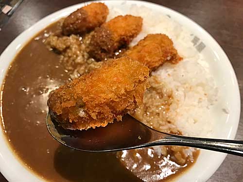 ココイチのカキフライ