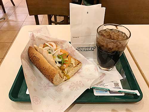 サブウェイ　ローストチキン