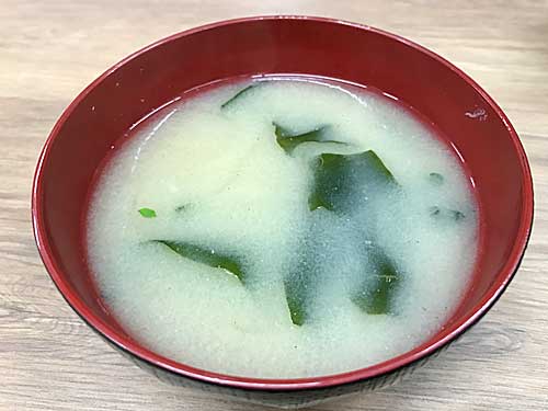 伝説のすた丼屋　みそ汁