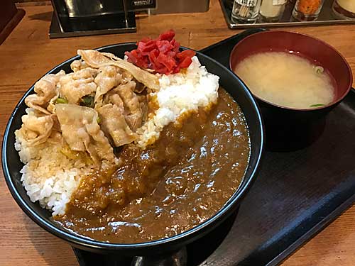 伝説のすた丼屋　すたみなカレー
