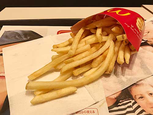 マクドナルド　フライドポテト