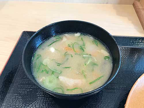 かつや　とん汁