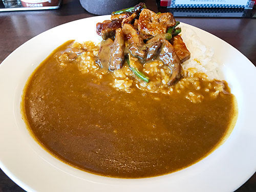 CoCo壱番屋　スタミナポークレバーカレー