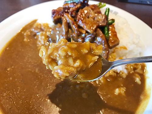 CoCo壱番屋のカレールーとライス