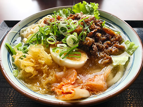 丸亀製麺　牛焼肉冷麺