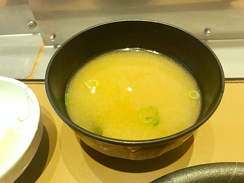 やよい軒のみそ汁