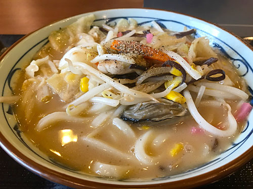 丸亀製麺　牡蠣ちゃん