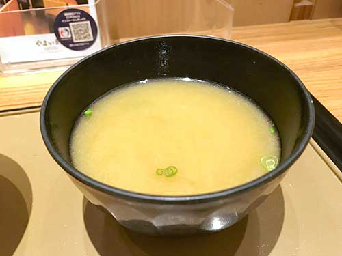 やよい軒のみそ汁