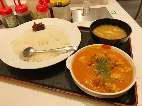 松屋　バターチキンカレー