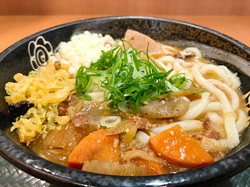 はなまるうどん　豚汁うどん