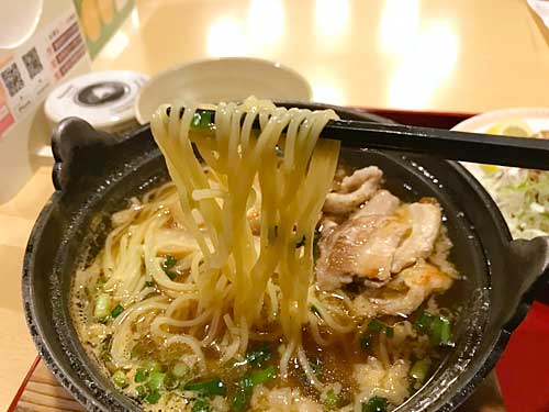 ジョイフルのラーメン