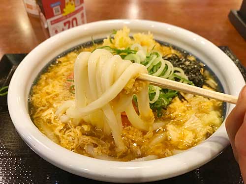 丸亀製麺のうどん