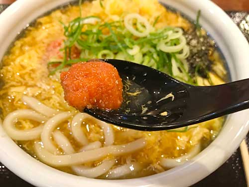 具材の明太子