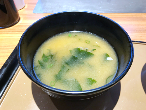 やよい軒　みそ汁