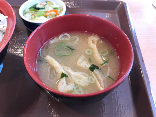 すき家　みそ汁