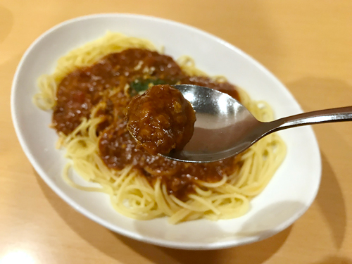 Joyfull　たっぷりお肉のミートソース