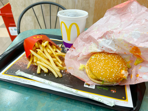 マクドナルド　スパイシーチキンバーガー