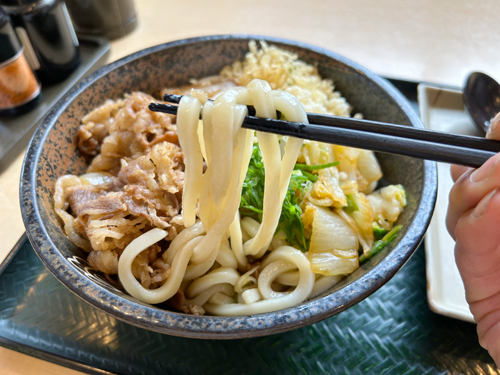 はなまるうどんの麺