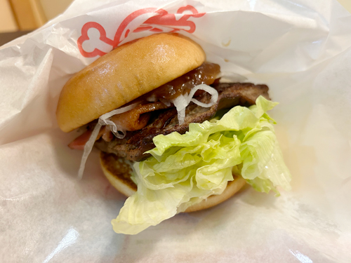 黒毛和牛バーガー