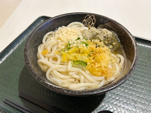 はなまるうどん　ゆずとろろ昆布