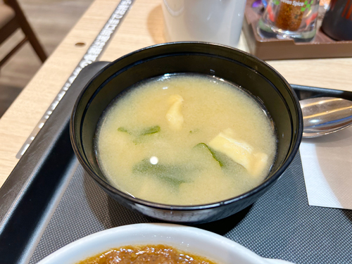 松屋　みそ汁
