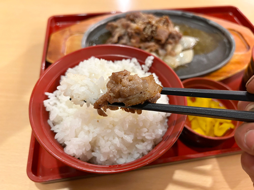ジョイフル　ごはんと肉
