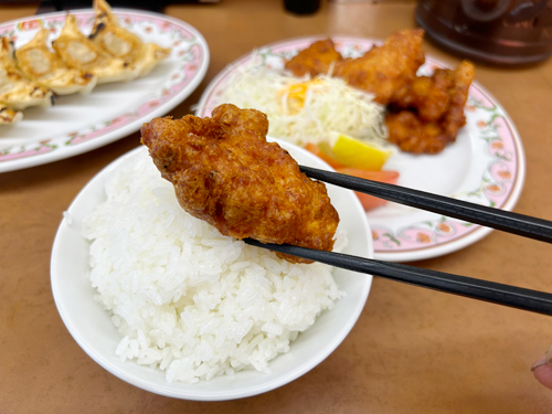 スゴ辛チキンとライス