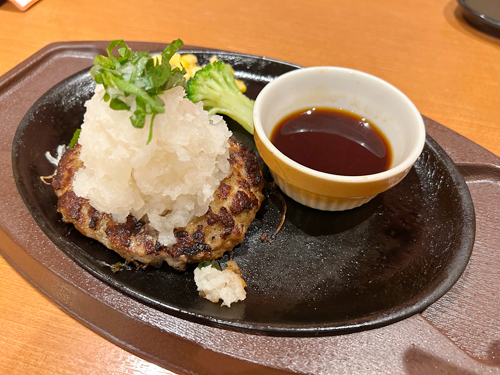 山盛り!!鬼おろしハンバーグ