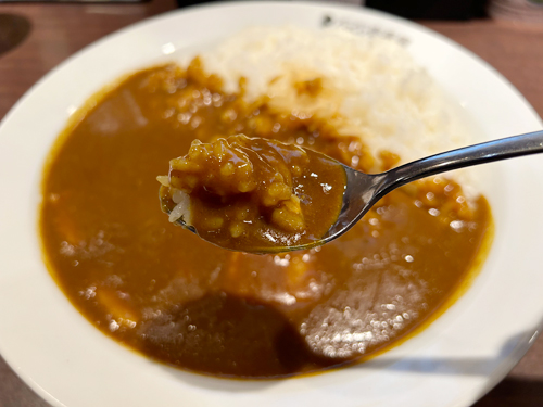 CoCo壱番屋のカレールーとライス