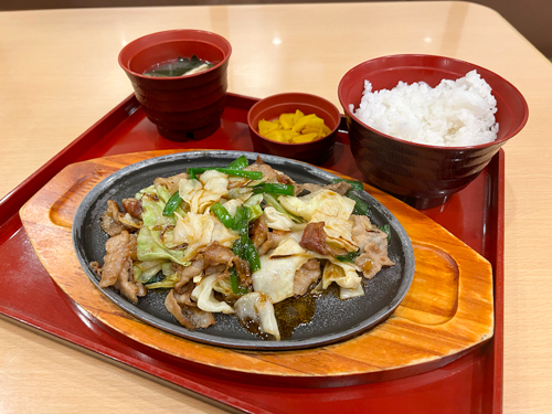 ジョイフル　大分名物ニラ豚定食