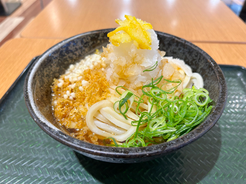 はなまるうどん　柚子鬼おろしぶっかけ