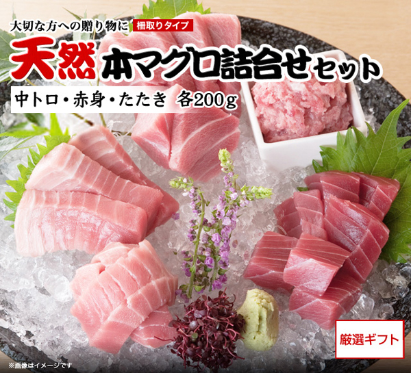 天然目鉢まぐろ詰合せ