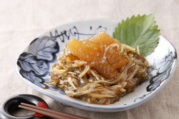 数の子たっぷり松前漬　盛り付け