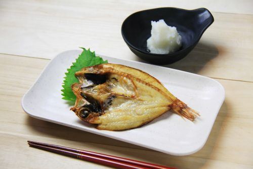 のどぐろ開き干し　焼き上げ