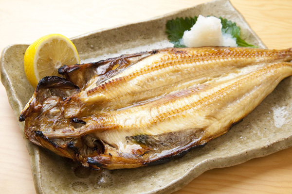ほっけ盛り付け例