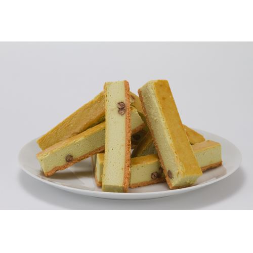 チーズケーキバー◆抹茶　盛り付けイメージ1
