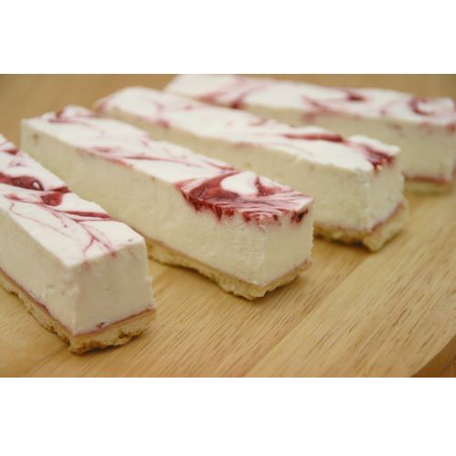 レアチーズケーキバー◆イチゴマーブル