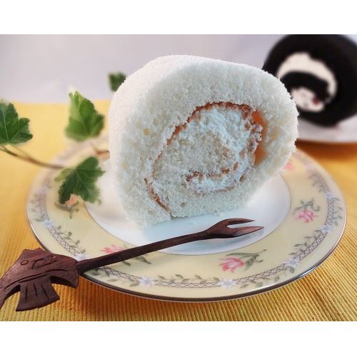 ロールケーキ　白