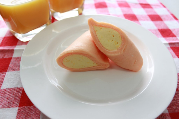 谷八 もちもちオムレット 　カット